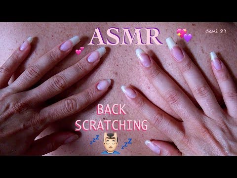 💤 BACK-SCRATCHING ASMR! Real 3D ear-to-ear sound! ☾ SOFT SCRATCHES + TAPping for NAPping! ☽ 😴