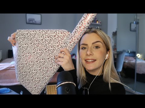 ASMR wrap Christmas gifts with me