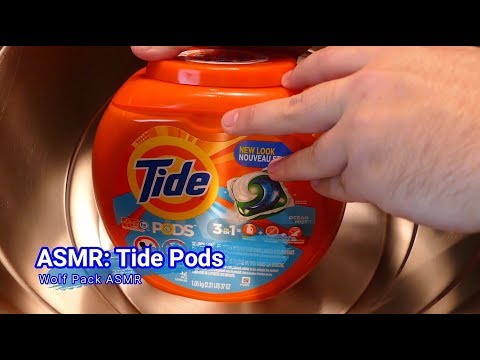 ASMR: Tide Pod popping - Wolf Pack ASMR