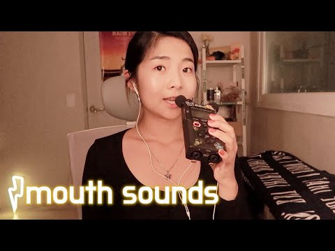 [한국어 Korean ASMR] 👄 mouth & tongue clicking