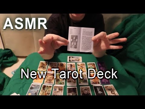 ASMR - New Tarot Deck - Soft Talking, Card/Paper Sounds