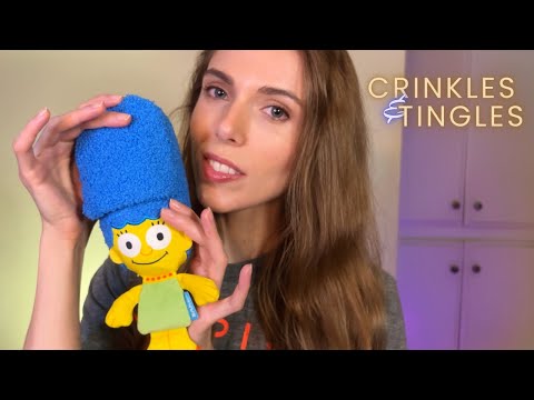 ASMR | Marge Simpson Having the Most Crinkly, Tingly Hair for 13 Minutes Straight | No Talking