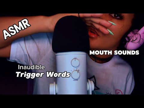 Inaudible Trigger Words & MOUTH SOUNDS (layered sounds) ASMR for immediate relaxation