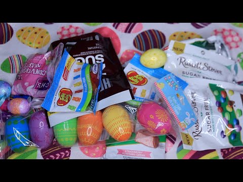 Filling Up Easter Eggs ASMR Random Surprises