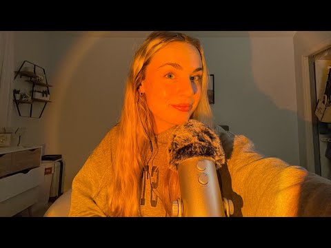 asmr shopping haul! (fabric sounds, tapping, close up whispers)