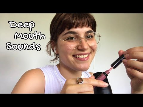 ASMR ⋆ Sensitive, Gentle Mouth Sounds (face touching)