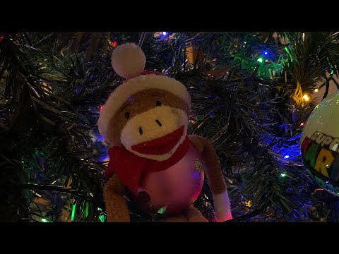 ASMR with random Christmas decorations 🎄 | Background music | quick chaotic cuts
