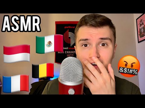 [ASMR] Swearing You To Sleep In Different Languages 🤬🌍