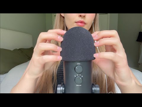 30 Minutes of Deep Mic FOAM COVER Scratching | ASMR