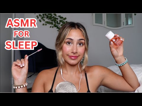ASMR | Slow & Quiet TRIGGERS for SLEEP & Relaxation (Skin Tracing, Oil Massage, Personal Attention)