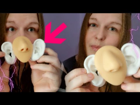 ASMR | INTENSE Nose & Ears Together, Mouth Sounds, Binaural.