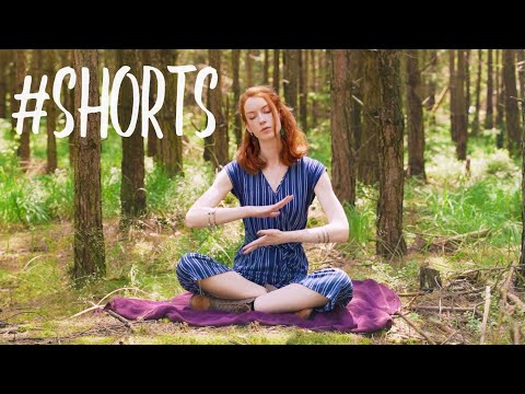 ASMR Soft Spoken Meditation In The Woods #shorts