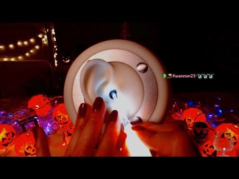 🎃Live ASMR🎃Ear Cleaning & Chill Chat 👂🏻