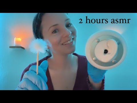 ⚡️ASMR 2 Hours Ear Cleaning, Ear Exam, Doctor Roleplays⚡️