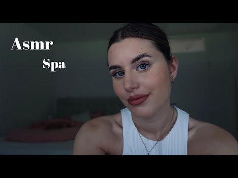 ASMR relaxing spa treatment for you / roleplay [deutsch/german]