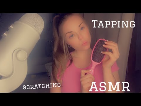 ASMR! Shirt Scratching, Skin sounds, Tapping ✨
