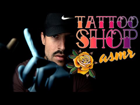 [ASMR] Private Tattoo Studio | Post Malone Tattoo