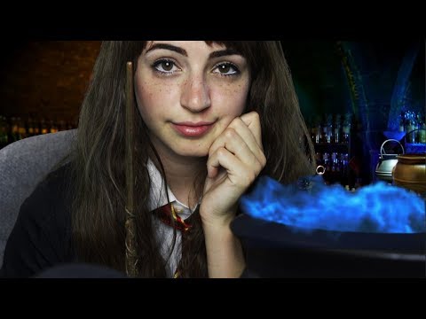 [ASMR] Hermione's Potion Roleplay (Special FX, Ambiance) (You Are Harry Potter!)