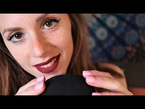 ASMR WHISPERING, REPEATING (IT'S OK, GOODNIGHT) AND SCRATCHING YOU TO SLEEP