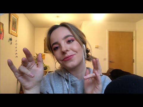 *ASMR* Hand Movements, Trigger Words, Mouth Sounds