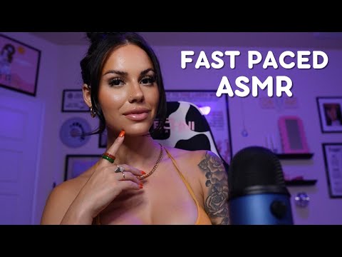 ASMR | FAST Paced Aggressively UNPREDICTABLE Triggers
