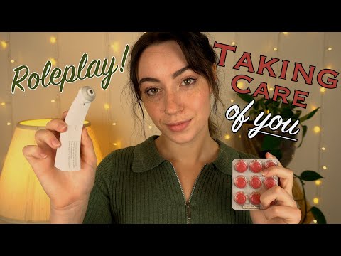 ASMR 4K Roleplay - Taking Care of You When You’re Sick 🤒