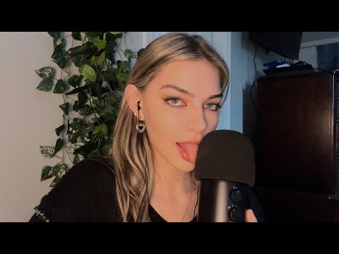 Up-Close Mouth Sounds, Inaudible Whispers, Hand Movements, High Sensitivity | ASMR
