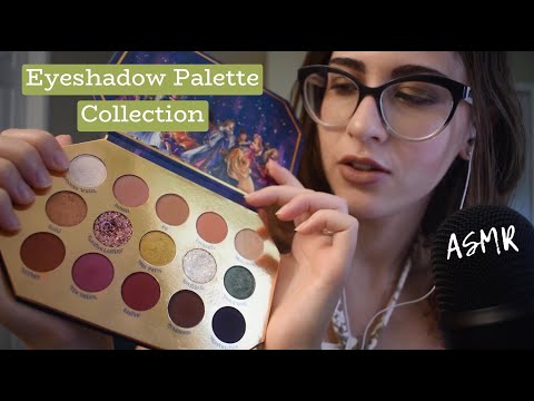 ASMR | Eyeshadow Palette Collection | Whispering, Tapping