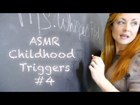 ((❥Childhood ASMR Triggers - #4 Classroom Tingles✓)) Binaural Sounds Teacher RP