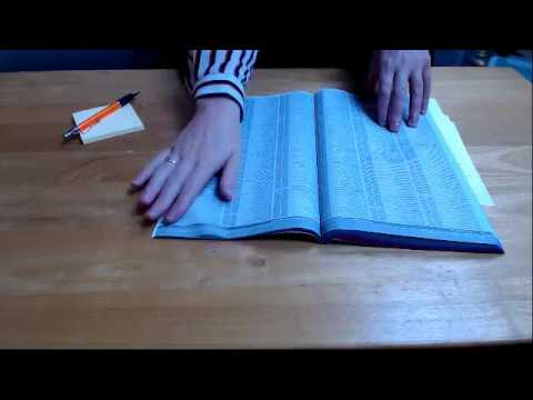 ASMR Phone Book Page Turning Marking Pages With Post-Its Intoxicating Sounds Sleep Help Relaxation