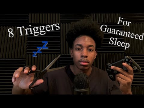 [ASMR] 8 triggers for guaranteed sleep