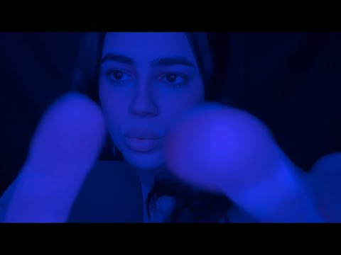 ASMR |COUNTING YOU TO SLEEP (Face Touching,Hand Movements,Hand Sounds)💤☁️