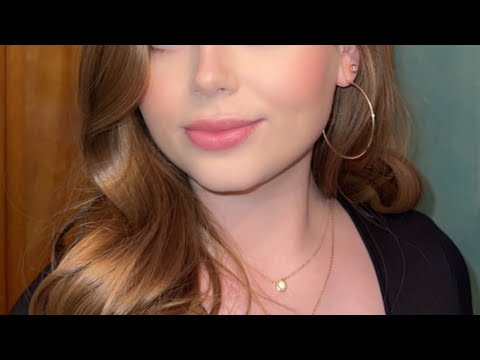 *ASMR* get ready with me! doing my makeup & rambling (close up whisper)