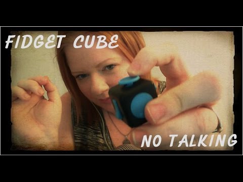 ASMR fidget cube play (no talking)