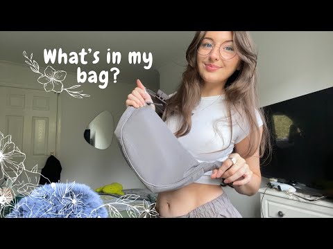 ASMR What’s in my bag?🧚🏼‍♀️ (Soft spoken and whispered)