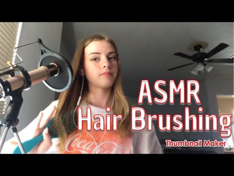 ASMR|| Hair Brushing