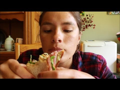 Making and Eating a Sandwich ASMR