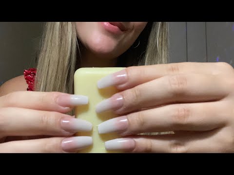 ASMR✨ Soap Fast Tapping and Scratching 🧼