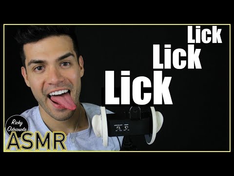 ASMR - Lick Lick Lick 3 (Licking Ears, Tongue Sounds, Male Voice For Relaxation & Sleep)