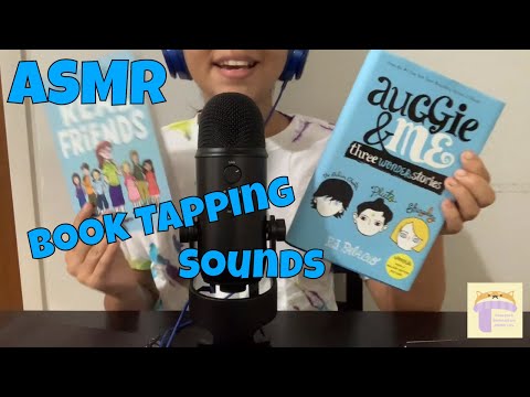 ASMR Book Tapping Tingly Sounds | Summer Reading