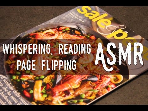 (HQ) ASMR ita - Whispering, Reading, Page Flipping (Sale & Pepe)