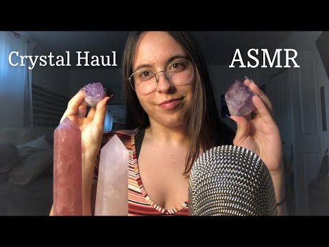 ASMR Crystal Haul Collection (tapping, scratching, over explaining)