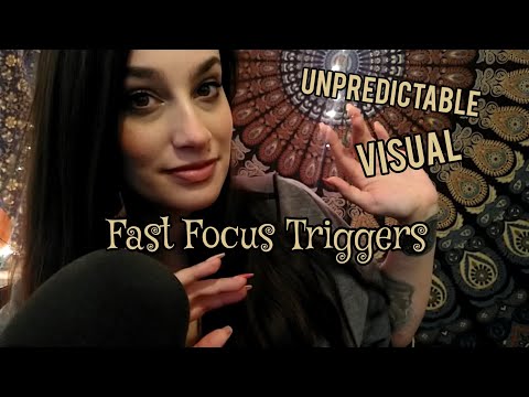 ASMR Fast Focus Triggers / Follow My Instructions & Hand Sounds