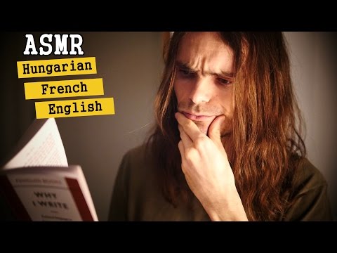ASMR French/English/Hungarian - I whisper a few new words [ASMR magyar nyelven]