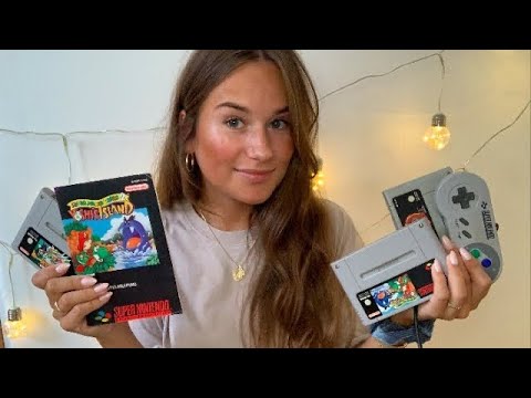 ASMR Tapping and Scratching on Nintendo Items