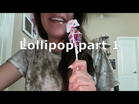 ASMR Aggressive loud lollipop sounds
