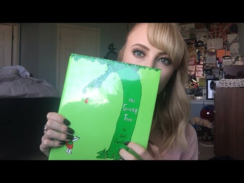 [ASMR] Relaxing Reading Ep. 1: The Giving Tree (whispered, tapping, page turning)