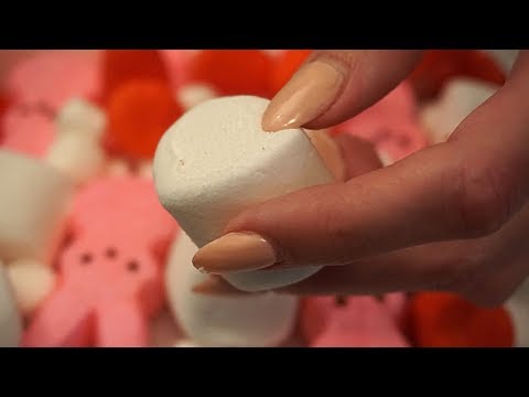 ASMR with Marshmallows [Scratching, Tapping, Gritty & Sticky Sounds]