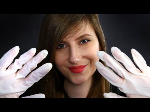 ASMR Gloves Therapy ❤️  Whispering Healing