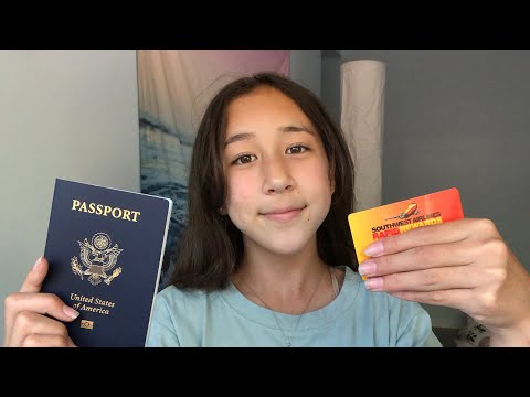 ASMR SouthWest Airline Check in Role Play